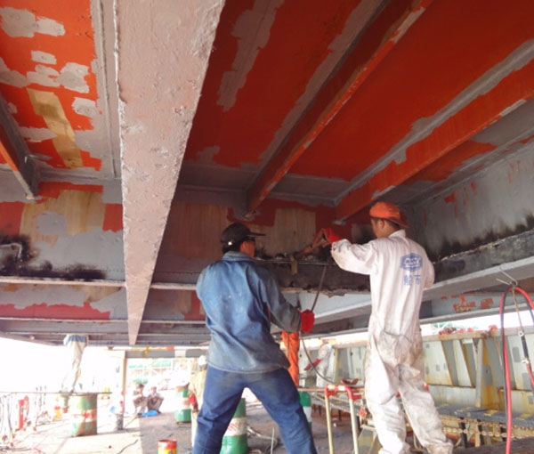 Hatch cover fireman repair