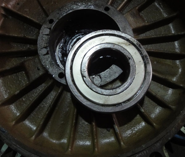 Motor repair and impeller balancing repair