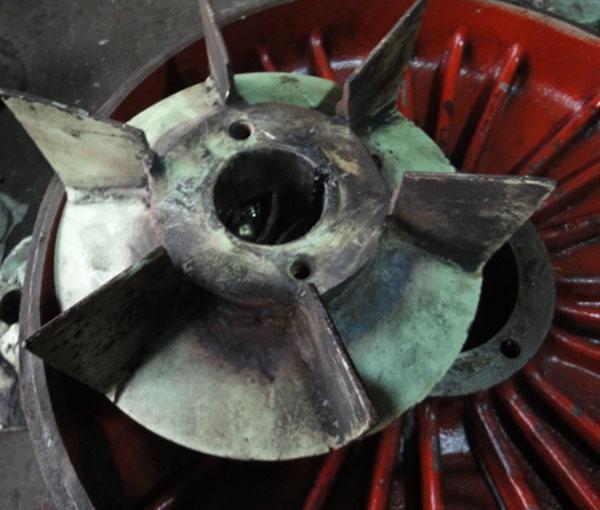 Motor repair and impeller balancing repair