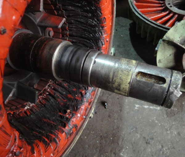 Motor repair and impeller balancing repair